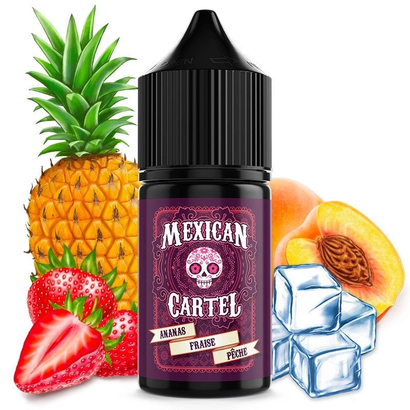 Concentré Ananas Fraise Pêche 30 ml - Mexican Cartel