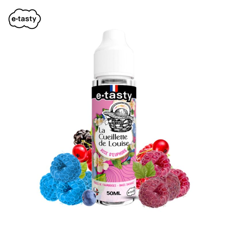Rose D'Euphorie 50ml - La Cueillette de Louise by E.Tasty