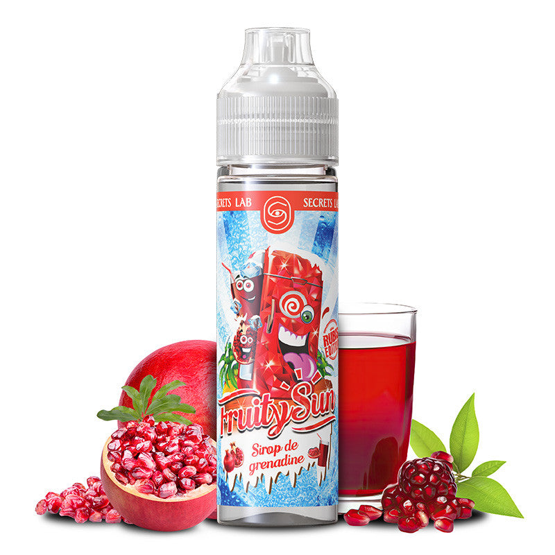 Sirop de Grenadine 50ml Fruity Sun Edition Rubis - Secret's LAb